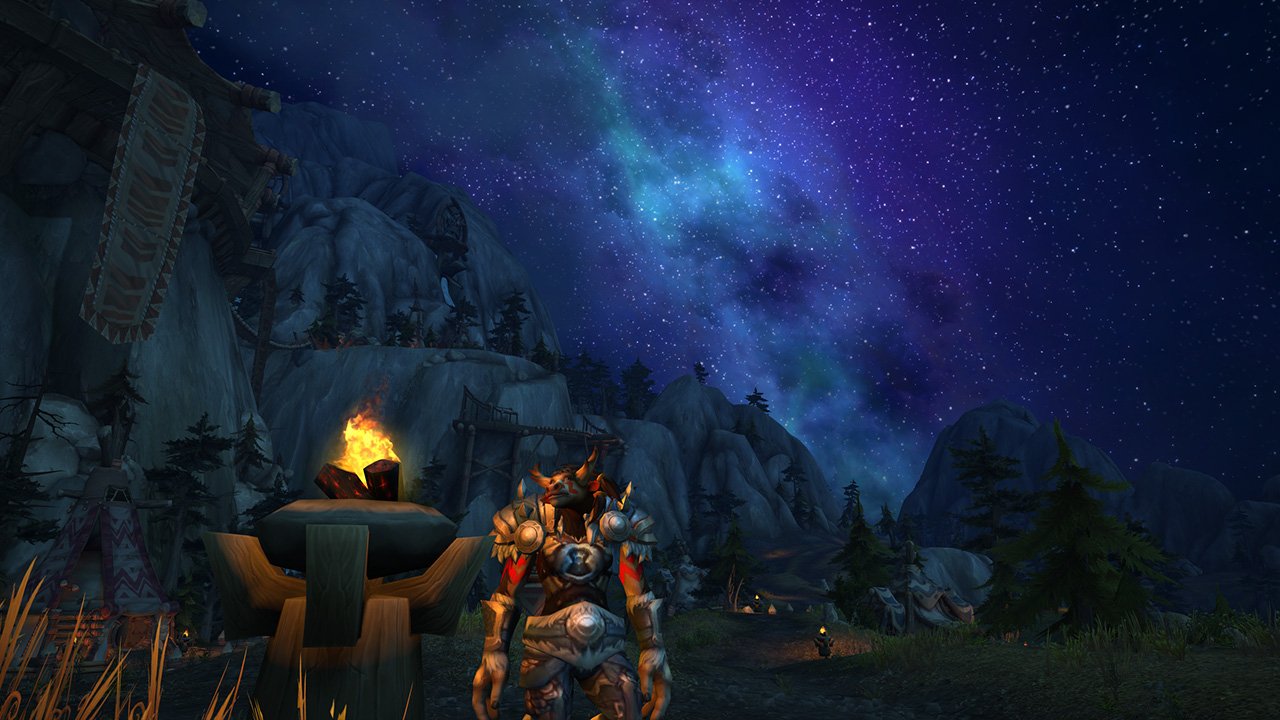 Tauren looking into the sky