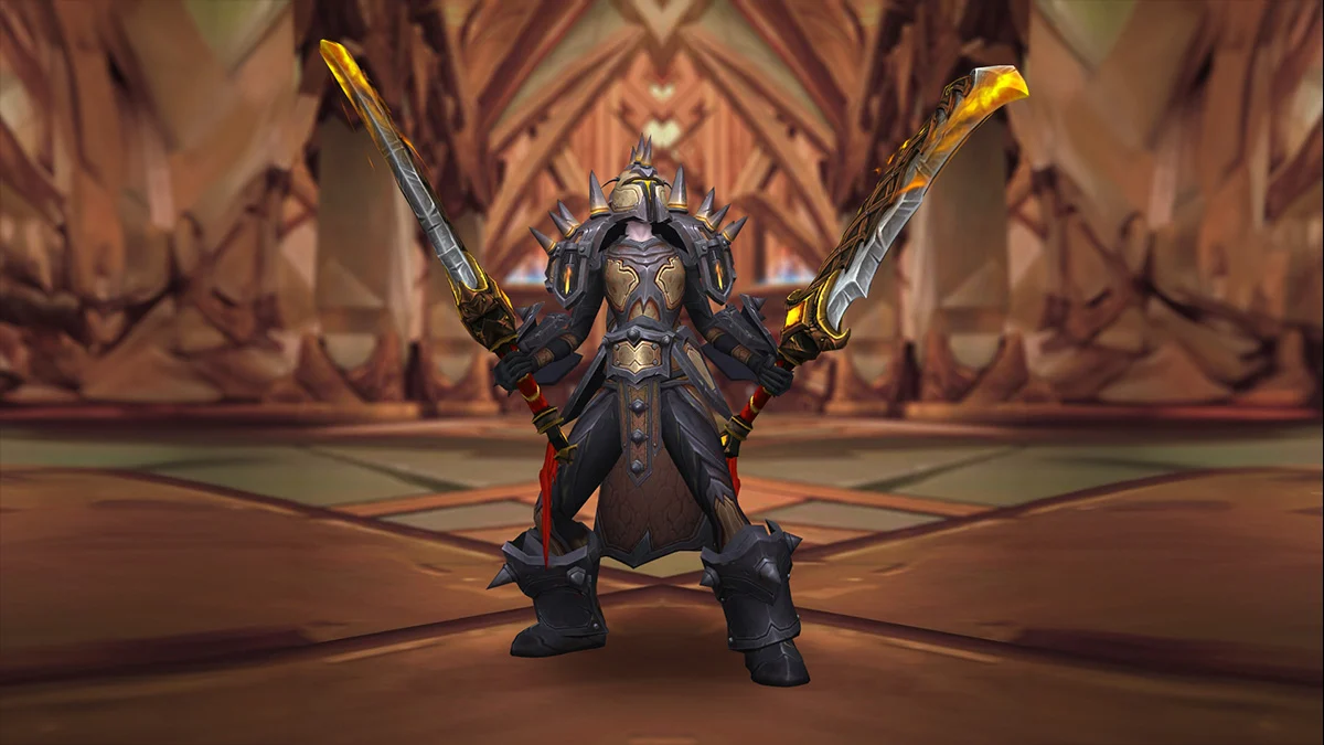 Warrior letting out a battle cry